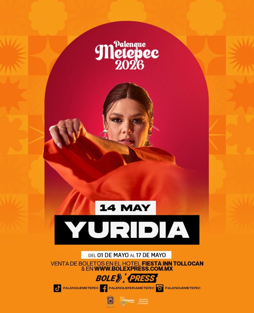 yuridia palenque metepec 2026